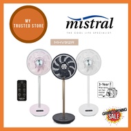 Mistral (MHV912R) 12" High Velocity DC Stand Fan with Remote Control