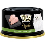 ROYALE FANCY FEAST ROASTER SUCCULENT CHICKEN 85G X 24CANS