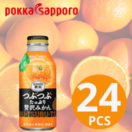 Pokka Sapporo - 粒粒果肉橙汁 400g x 24[原箱優惠]