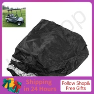 iuxishop Luocute Golf Cart Cover  4 Passenger Waterproofing 210D Oxford Fabric with Silver PU Coatin