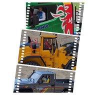 RC Worker Model Figure Movable Worker Model Truck Driver