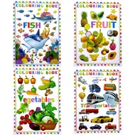 Kids Cute Fun Colouring Activity Book A4 JQ-2251