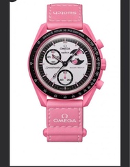 Omega Swatch Speedmaster MoonSwatch 粉紅色手錶
