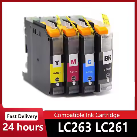 Compatible LC263 LC261 Ink Cartridge For Brother MFC-J480DW DCP-J562DW MFC-J680DW MFC-J880DW Printer