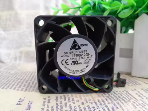 PC Radiator CPU Cooler Fan For Server PC PFR0612XHE-SP00 PWM/TACH 60*60*38MM 76.2 CFM 16500RPM 4 PIN