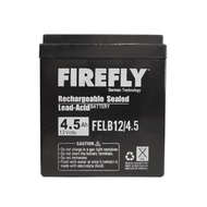 Rechargeable Battery Sealed Lead Acid Battery Maintenance-Free 4.5Ah 12V FIREFLY FELB12/4.5