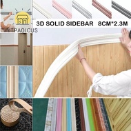 YURUYI Wall Stickers, Waterproof Self Adhesive Wall Skirting Border,  Door Frame Decoration  Line Sk
