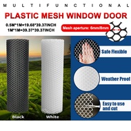 1m*1m Gate Screen Plastic Screen Fence Net Aperture 8mm&6mm Garden Net Baby Plastic Protective Mesh