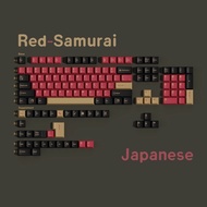 GMK Keycaps Korean Spanish Pbt Cherry Profile Blue Red Samurai Big Set Key Caps French German Arabic