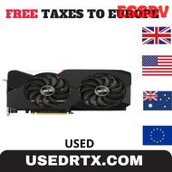 [ESSDV] 2024 Used ASUS RTX 3070 8GB GDDR6 Graphic Card 256bit Video Cards GPU RTX3070 8G PCI Express