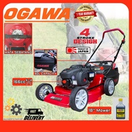 OGAWA JAPAN XT18LH 166cc 18" Lawn Mower/Mesin Rumput Tolak