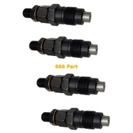 4PCS Fuel Injector 105148-1112 for Mitsubishi Delica Engine Engine 4D56 4D56T