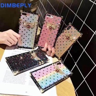 DIMBEPLYกลิตเตอร์วิบวับสำหรับSamsung Galaxy A10 A20 A30 A50 A70 M10 M20 M30เคสซิลิโคนนุ่มBeesที่มีสีสันSoftcaseฝาหลังสำหรับSamsung A7 2018 / J4 J6 Plus