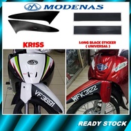 No Plate Depan Magat Sticker Depan / Mud Guard Sticker Motor MODENAS Kriss MR1 MR2 MR3 CT 110 115 AC