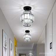 Creative Modern Crystal Hallway Light Aisle Light Simple Light Luxury Small Pendant Light Entryway F