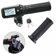 Universal 6 Pin LED Display Handlebar for EBike Scooter 2472V Voltage Indicator