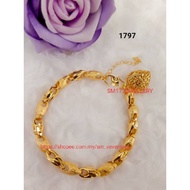 Rantai Tangan / Gelang SIPUT 1LOVE cop916 EMAS KOREA Bracelet MURAH