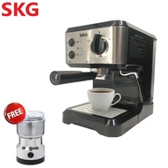 มาใหม่จ้า [เครื่องบดกาแฟ] SKG เครื่องชงกาแฟสด 1050 W 1.6ลิตร รุ่น SK-1206 สีเงิน ขายดี เครื่อง ชง กาแฟ หม้อ ต้ม กาแฟ เครื่อง ทํา กาแฟ เครื่อง ด ริ ป กาแฟ