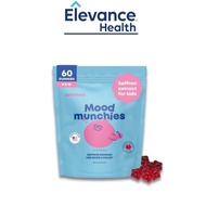 JoySpring Mood Munchies for 4+ Saffron Extract Supplement with GABA, Passion Flower St Johns Wort