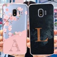 For Samsung Galaxy J2 Pro 2018 / J2 2018 J250F Case Popular Flower Letters Clear Soft Silicone Back Cover Grand Prime Pro Casing