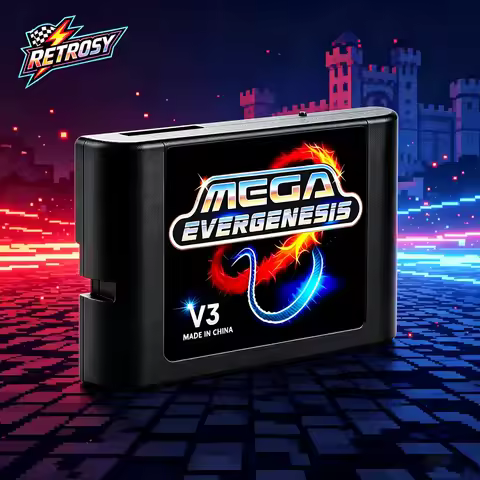 Advanced MEGA MD V3 Pro Game Cartridges EDMD 3000 in 1 FlashCard For SEGA Genesis Mage Drive 16Bit V