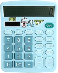 Desktop Calculator Office Calculator 12 Digits LED Display Desk Basic Calculator Solar Cute Calculat