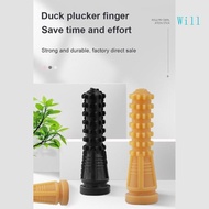 Will 50x Chicken Plucker Fingers Plucker Picker Hair Removal Stick for Ducks Chicken