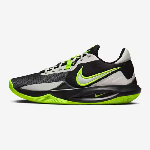 Nike (Nike) Men's Basketball Shoes Precision Vi Sports Shoes New Practical Anti-Twist Cushioning Cas