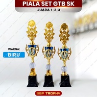 GTB SK Cup Set 1st-2nd-3rd Place biru
