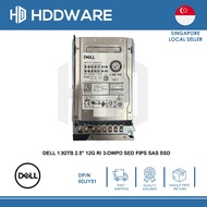 DELL 1.92TB 2.5" 12G RI 3-DWPD SED FIPS 140-2 SAS SSD // 0DJY51 // DJY51 // SDFBD75DAB01 // KPM5WVUG