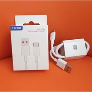 Tecno 6A Fast Charging Cable for 70W/65W/45W Charger, Compatible with Camon 40 Spark 20 Infinix Note
