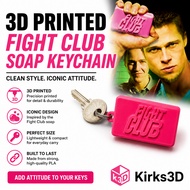 Fight Club Soap Keychain 3D Printed | Kirks3D
