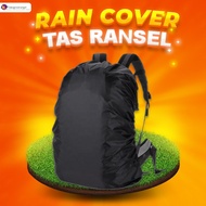 Rain Cover Backpack 30-40L BLACK Multifunction Premium