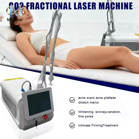 Professional Portable Fractional Laser Machine Co2 Device 4d Mini Skin Gestational Mark Treatment Ti