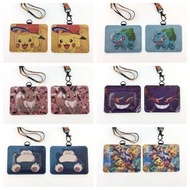 寵物小精靈 傻鴨 小火龍 卡片套 伊貝 卡比獸 psyduck Pass套 卡套 咭套 八達通套 職員證 pass套 證件套 車厘龜 奇異種子 比卡超 pikachu 耿鬼 公仔