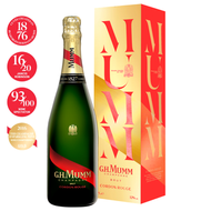 CHAMPAGNE - 法國G.H. Mumm瑪姆紅帶特級香檳 (禮盒裝)750ml #001791 Cordon Rouge Brut Champagne N.V. #alc. 12.5%