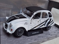 SOLIDO 1/18 CITROEN 2CV6 1982 CITROEN Car Model Alloy Car Model