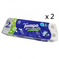 Tempo - 三層印花茉莉花味衛生紙（10+2卷）x 2條