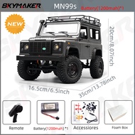 new New MN99s MN98 1:12 MN Model RTR Version RC Car 2.4G 4WD RC Rock Crawler Defender Remote Control