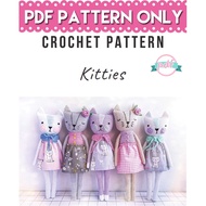 Crochet Pattern - Kitties Crochet Pattern PDF
