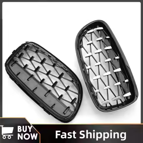Front Bumper Grill 51137201969 51137201970 Double Slat Sport Style Air Dam Mesh Front Hood Kidney Gr