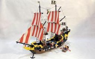 樂高人偶王 LEGO 絕版/初版海盜船#6285盒組