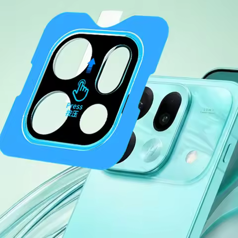 Transparent/Black Quick Sticker Camera Glass For OPPO Find X9s Pro FindX9sPro X9sPro 5G HD Auto-Inst