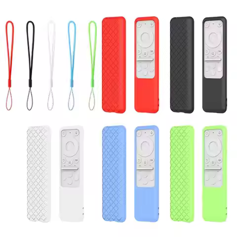 Silicone Case for Samsung Smart TV BP59-00149A BP59-00149B Solar Cell Remote Dustproof Cover for TM2