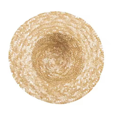 Children's Straw Hat for Farmer Costume Kids Straw Hat Outdoor Beach Sun Cap Handicraft Hats Kids st