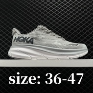 HOKA Clifton 9 Men Women Professional Cushioning Running Shoes, Size 36-45 Oversized Sports Shoes I1