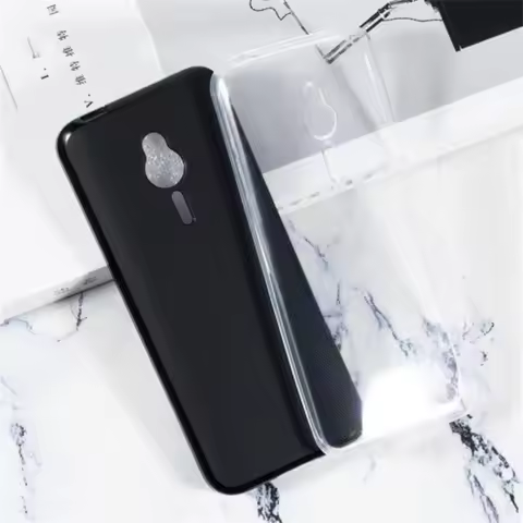 Black Case For Nokia 230 Soft TPU Silicone Back Cover Shockproof Cover For Nokia 230 Phone Protectio