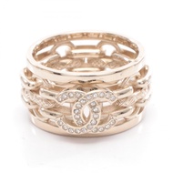 【二手】香奈兒戒指 - Coco Mark GP（鍍金）- 女士戒指 - 二手