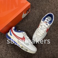 Nike Zoom Cortez SP x Sacai - White University Red Blue