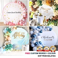 【hot sale】Anniversary Banner / Decorative Banner - Round / Circle / Banner for circles